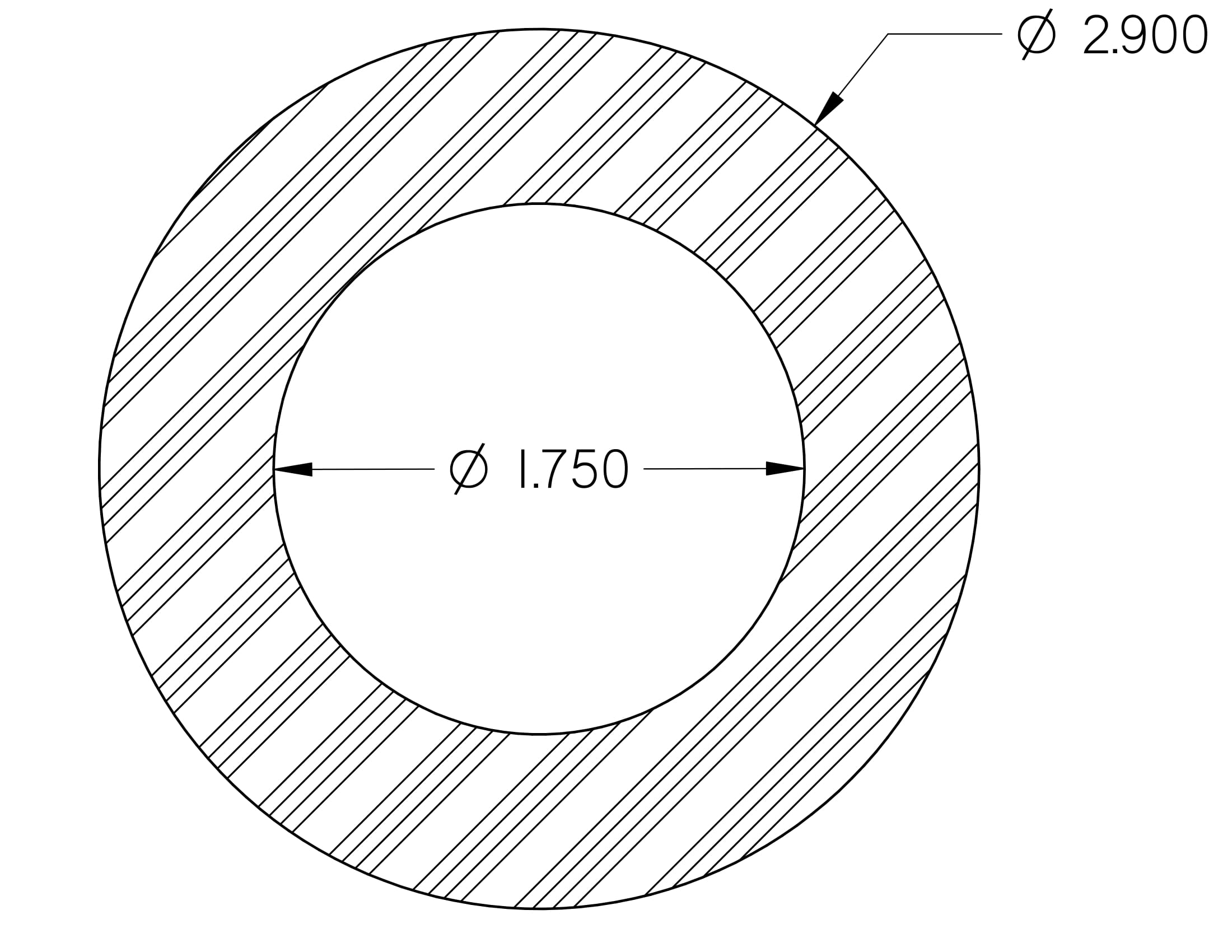 2.5 CAP GASKET 1.0625 THICK 400210-1 | Newby Rubber Inc.